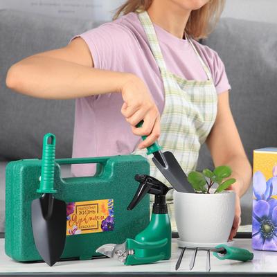 Подарочный набор инструментов для садовода "Той, кто делает мир прекраснее", 5 предметов