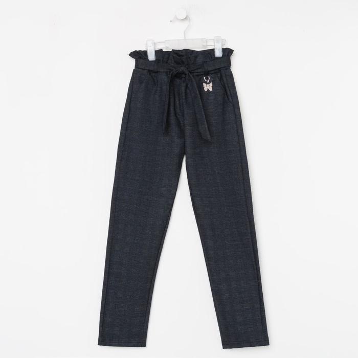 Школьные брюки для девочки, цвет серый, рост 104 см 6849101 Msk-Bear купитьпо цене от 466руб.