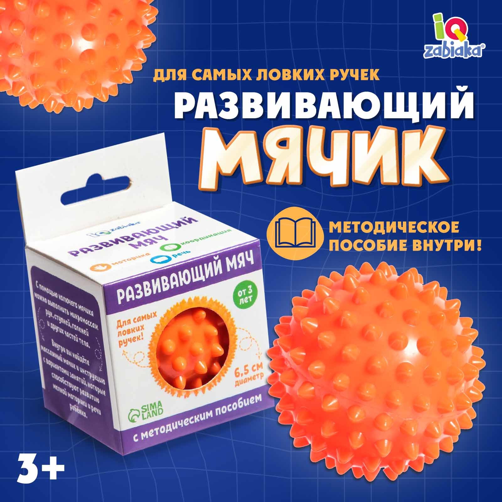 Развивающий сенсорный мячик, маленький (5491428) - Купить по цене от 79.00  руб. | Интернет магазин SIMA-LAND.RU