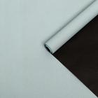 Бумага крафтовая, серая-черная, двусторонняя, 0,6 х 10 м - Фото 1
