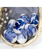 Термонаклейки на 7 яиц «Мрамор» на пасху, 7.3×34.2 см - Фото 2