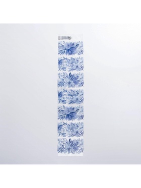 Термонаклейки на 7 яиц «Яркой пасхи» на пасху, 7.3?34.2 см (комплект 20 шт)