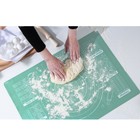 Силиконовый коврик для выпечки «Своими руками», 70 х 50 см - фото 1019220