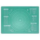 Силиконовый коврик для выпечки «Своими руками», 70×50 см - Фото 2