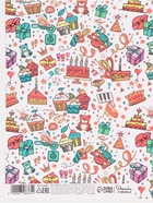 Бумага упаковочная глянцевая «Угощения», 70×100 см - Фото 4