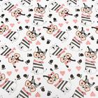 Бумага глянцевая "Мопс", 1 х 0,7 м (комплект 10 шт) - фото 40394582