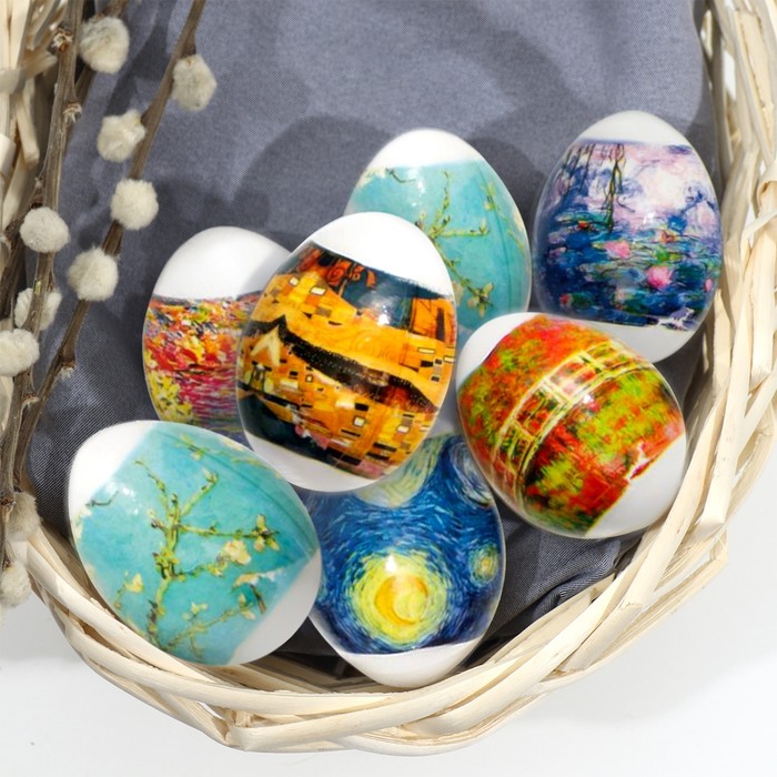 Пасхальная термоплёнка «Искусство», на 7 яиц - Фото 1