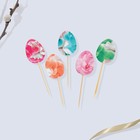 Пасхальный набор для украшения кулича «Нежность» на пасху, 18.5×16×1 см - Фото 3