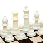 Шахматы гроссмейстерские, турнирные 43х43 см, фигуры пластик, король h-10.5 см, пешка h=5 см - Фото 3