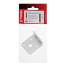 Уголок мебельный ТУНДРА krep, 47х47х40х2.3 мм, цинк, в упаковке 1 шт. - фото 21250927