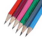 Карандаш чернографитный Koh-I-Noor, 1380 HB, заточенный, с ластиком - Фото 3