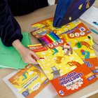 Набор первоклассника 40 предметов Calligrata «Тачка», в папке - Фото 4