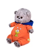 Мягкая игрушка «Кот Басик Baby в комбинезоне с монстриком», 20 см - Фото 4