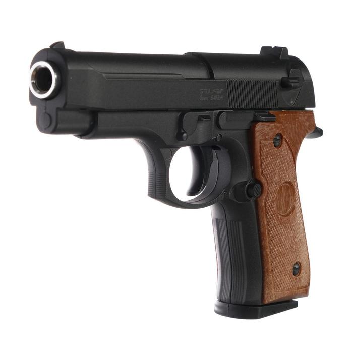 Пистолет страйкбольный "Stalker" Beretta 92 мини, кал. 6мм - фото 1905774208