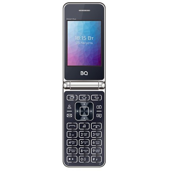 Сотовый телефон BQ M-2445 Dream, 2.4", 2sim, 32Мб, microSD, 800 мАч, черный - Фото 1