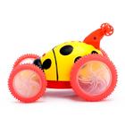 Машина радиоуправляемая «Перевертыш насекомое», световые эффекты, цвет жёлтый - Фото 2