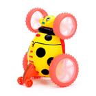 Машина радиоуправляемая «Перевертыш насекомое», световые эффекты, цвет жёлтый - Фото 3