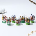 Набор для украшения яиц «Цыплята в цветах» на пасху, 9×16 см - Фото 2