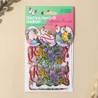 Набор для украшения яиц «Цыплята в цветах» на пасху, 9×16 см - Фото 3