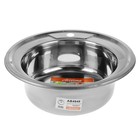 УЦЕНКА Мойка кухонная Accoona AB4949, врезная, круглая, толщина 0.6 мм, 490х165 мм, глянец - Фото 2