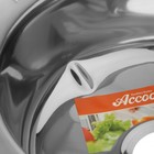 УЦЕНКА Мойка кухонная Accoona AB4949, врезная, круглая, толщина 0.6 мм, 490×165 мм, глянец - Фото 5