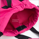 Мешок для обуви на стяжке,TEXTURA, цвет малиновый - Фото 7