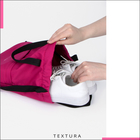 Мешок для обуви на стяжке,TEXTURA, цвет малиновый - Фото 8