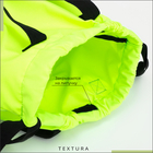 Мешок для обуви на стяжке, наружный карман, TEXTURA, цвет салатовый - Фото 7