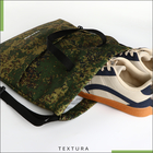 Мешок для обуви на стяжке, наружный карман,TEXTURA, цвет камуфляж - фото 7768311