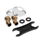 Смеситель для ванны «Эверест» B22-021, прямой плоский излив, с душевом набором, хром - Фото 6