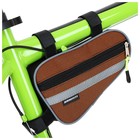 Велосумка под раму Graffiti-МАСТЕР, малая, цвет оранжевый - Фото 3