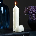 Фигурная свеча "Фаворит" молочная 12см - фото 9237612