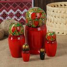 Матрёшка 5 -ти кукольная «Татьяна», дерево хохлома, 14-15 см - Фото 2