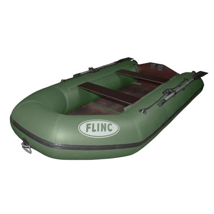 Надувная лодка FLINC FT290L, цвет оливковый - Фото 1