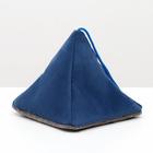 Подвесной домик для грызунов «Вигвам», 15×15 см, мебельная ткань, флис, цвет МИКС - Фото 2