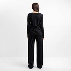 Комплект женский (брюки, джемпер) MIST, размер 40, цвет чёрный 6532995