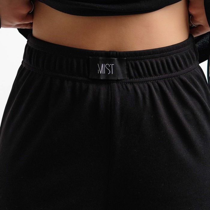 Комплект женский (брюки, джемпер) MIST, размер 40, цвет чёрный 49661