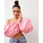 Топ с открытыми плечами MIST, р. 44-46, розовый - фото 23716223