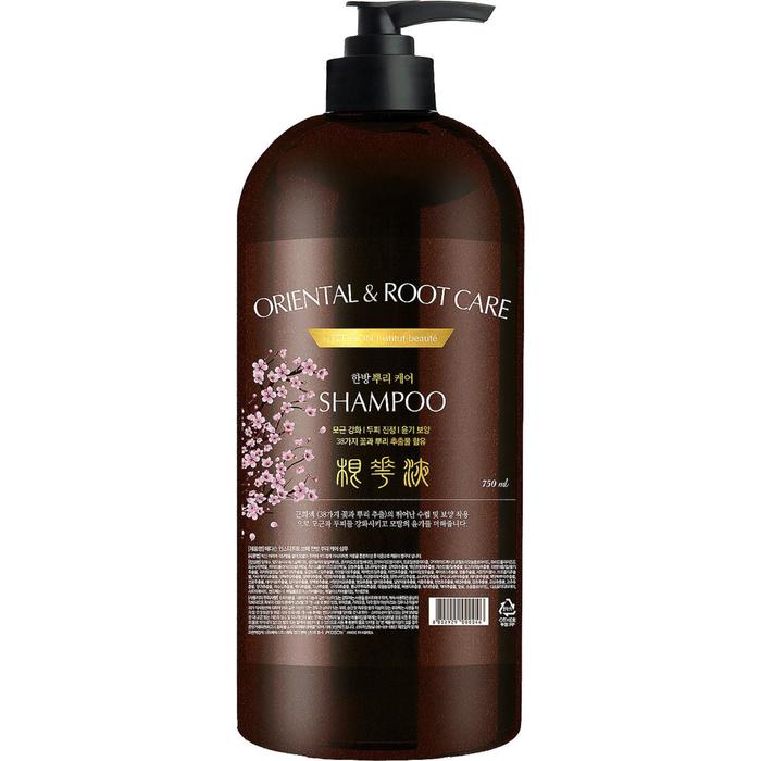 Шампунь для волос ТРАВЫ Institut-beaute Oriental Root Care Shampoo, 750 мл - Фото 1