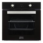 Духовой шкаф Krona REGINA 60 BL, электрический, 72 л, класс А, чёрный 6924007 - фото 449704
