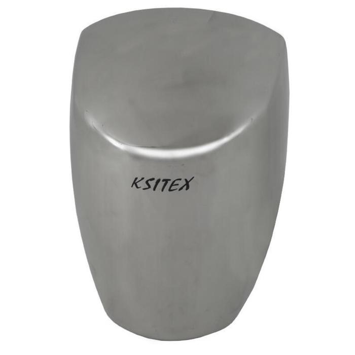 Сушилка для рук KSITEX М-1250АC JET, 1250 Вт, нержавеющая сталь, серебристая - Фото 1