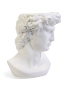 Декоративное кашпо для цветов «Голова Давида», 1.7 л, 16×12.7×23 см, керамика, белое - Фото 2