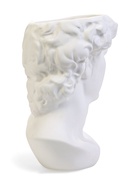 Декоративное кашпо для цветов «Голова Давида», 1.7 л, 16×12.7×23 см, керамика, белое - Фото 3