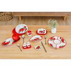 Блинница Доляна «Гранат», d=23 см, цвет белый - Фото 7