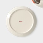 Блинница Доляна «Гурман», d=23 см, доломит, белая - Фото 5