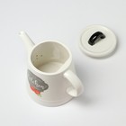 Чайник заварочный Доляна «Гурман», 740 мл, цвет белый - Фото 3