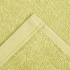 Набор махровых полотенец «Здесь живет счастье» 30×30 см - 3 шт. 5516704