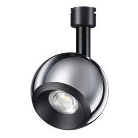 Светильник COMPO, 10Вт LED 4000K, 850лм, цвет хром, чёрный, IP20