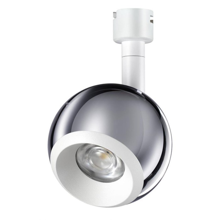 Светильник COMPO, 10Вт LED 4000K, 850лм, цвет белый, хром, IP20