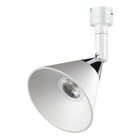 Светильник COMPO, 10Вт LED 4000K, 800лм, цвет белый, хром, IP20 - Фото 1